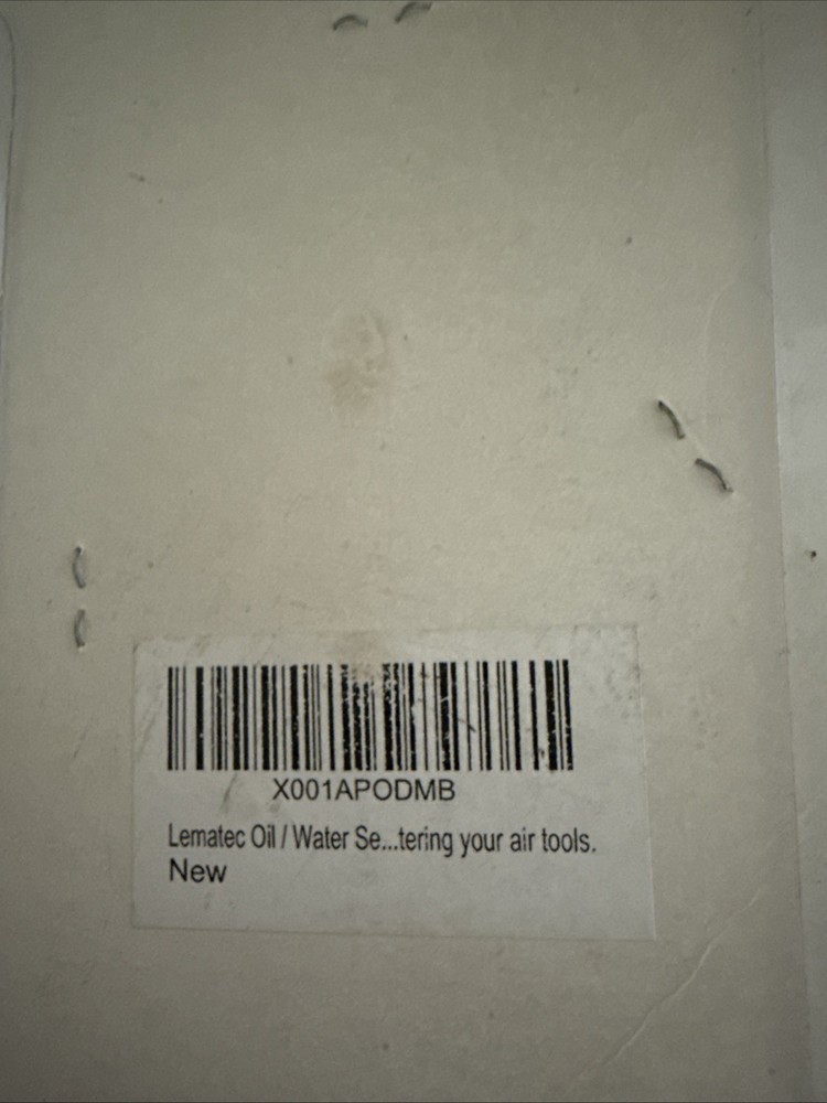 LEMATEC OIL/WATER SEPARATOR 1/4”
