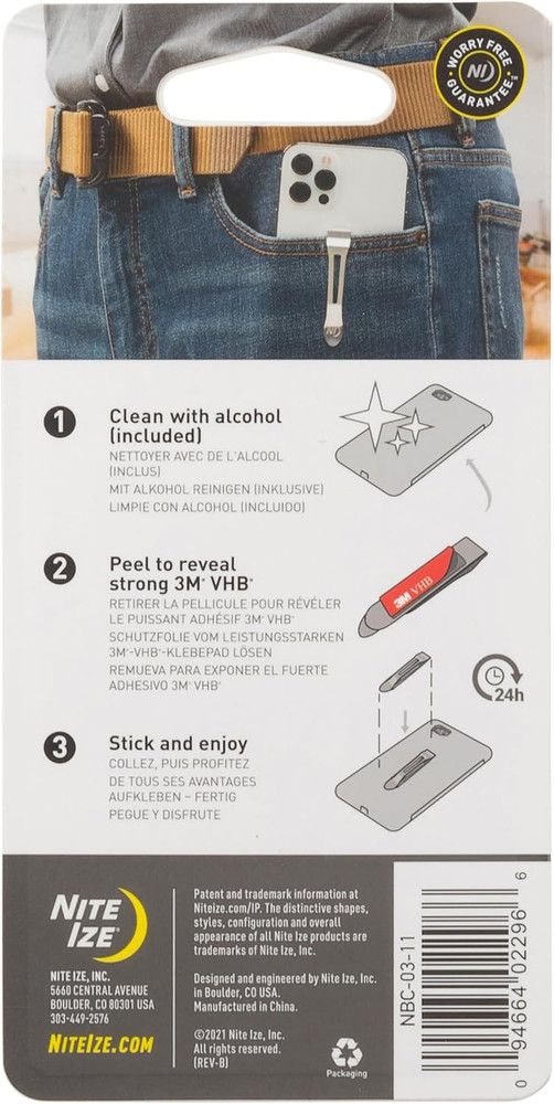 NBC-03-11 Mountable Clip Electronic Reference Device, Silver