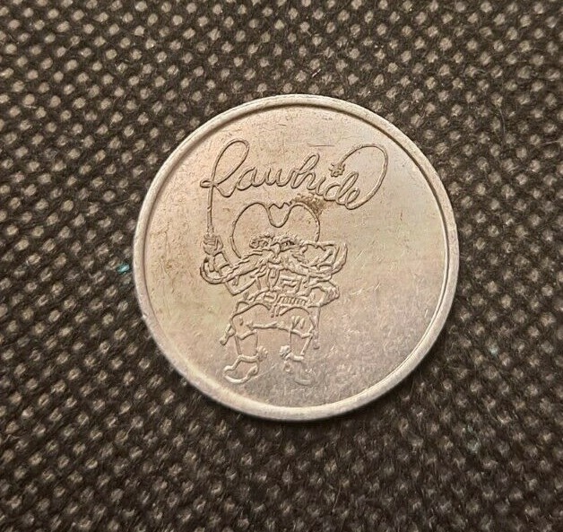 RAWHIDE FOUR LEAF CLOVER TOKEN!   e2868UXX