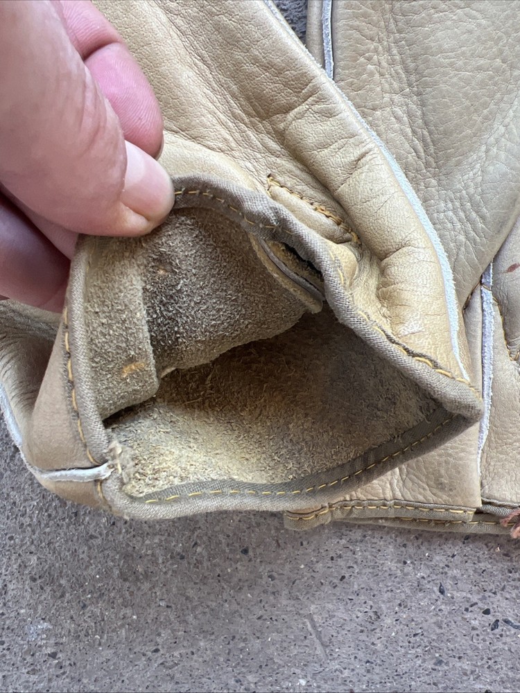 WW2 US Military Leather Mittens Set Acme 1945 (AA378