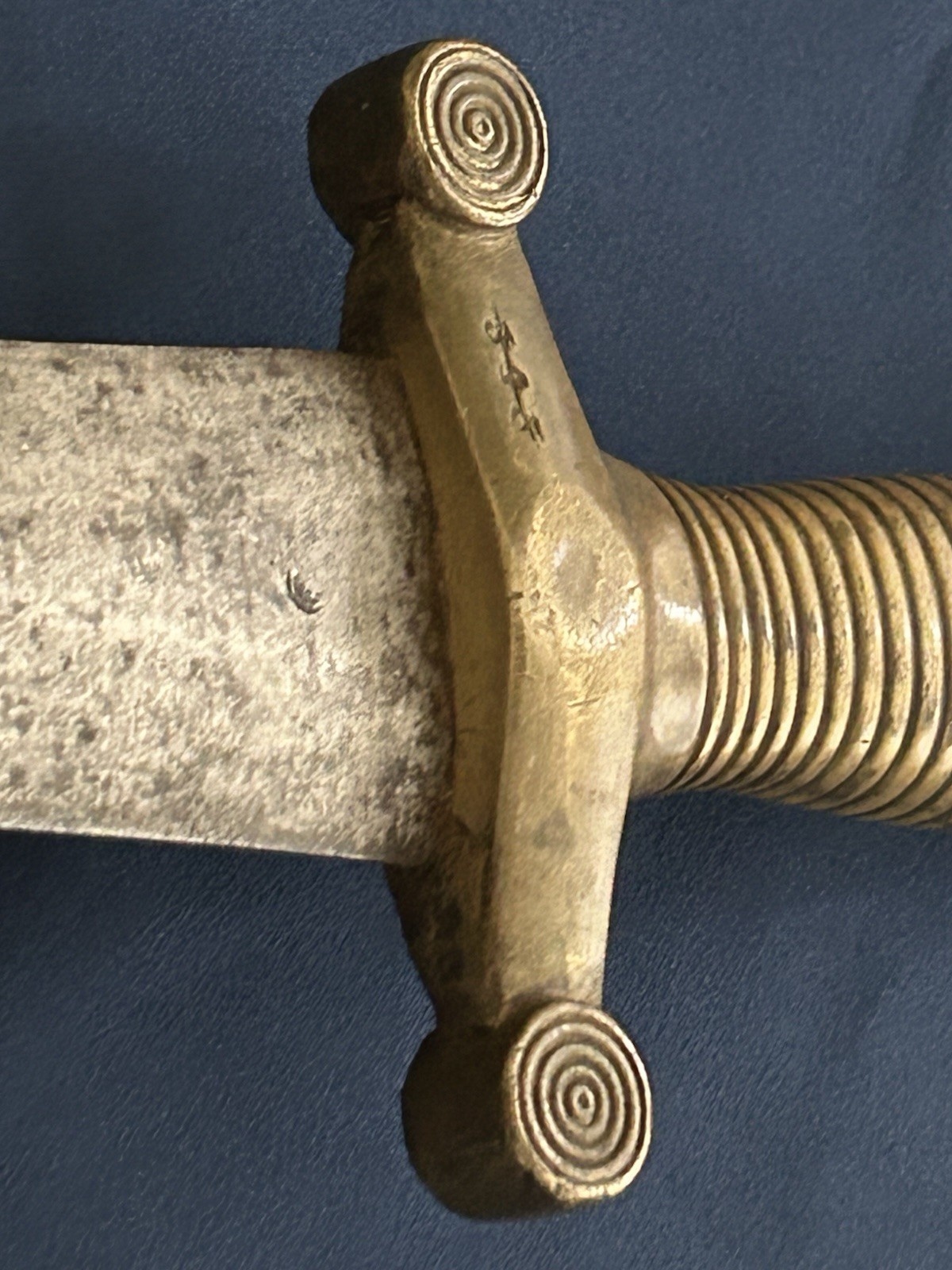 Antique US Civil War? French Artillery Short Sword W/Hallmarks