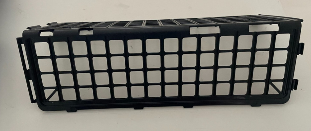 10 Pc Black Plastic Fruit & Vegetable Baffle Organizer Supermarket Display Rack