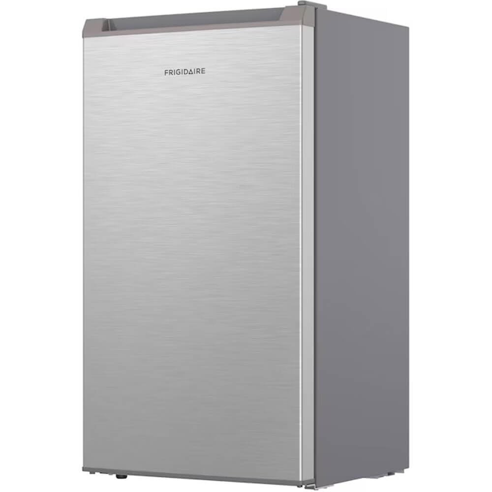Frigidaire Mini Refrigerator 3.2 Cu Ft Reversible Door Adjustable Temp (Silver)