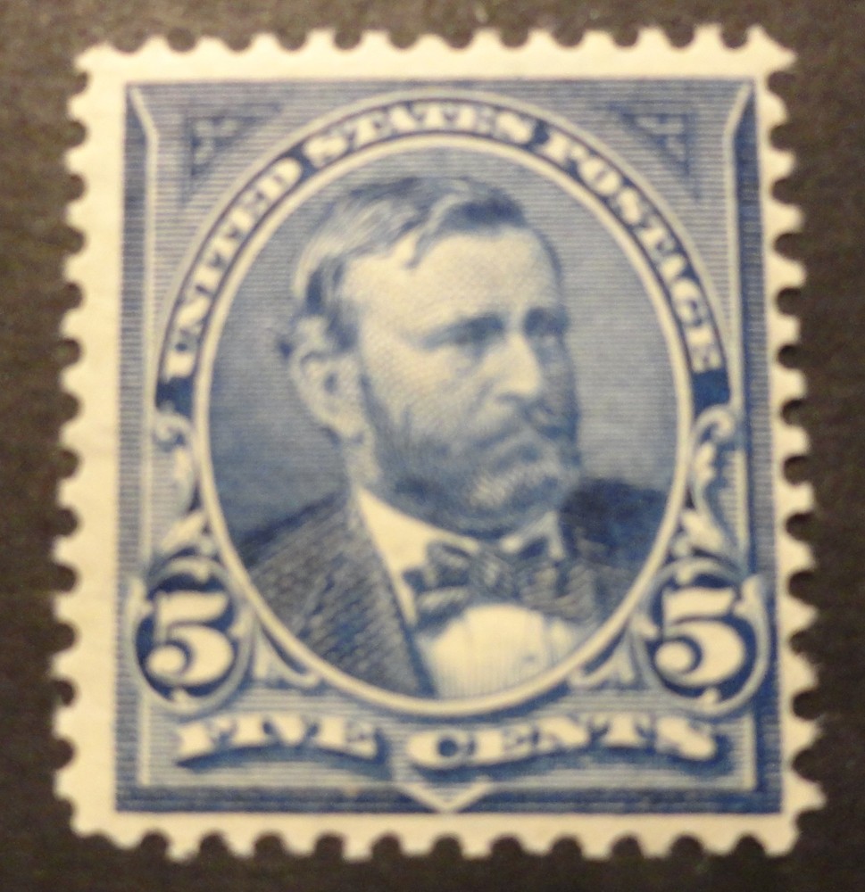SCOTT #281  MINT XLH  1898 DARK BLUE GRANT
