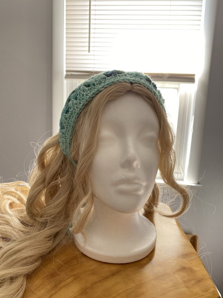Crochet Granny Square Bandana Handmade