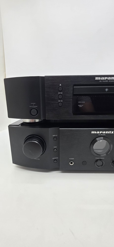Marantz PM KI Pearl Amplifier And CD Player CD5004 No Remote Control