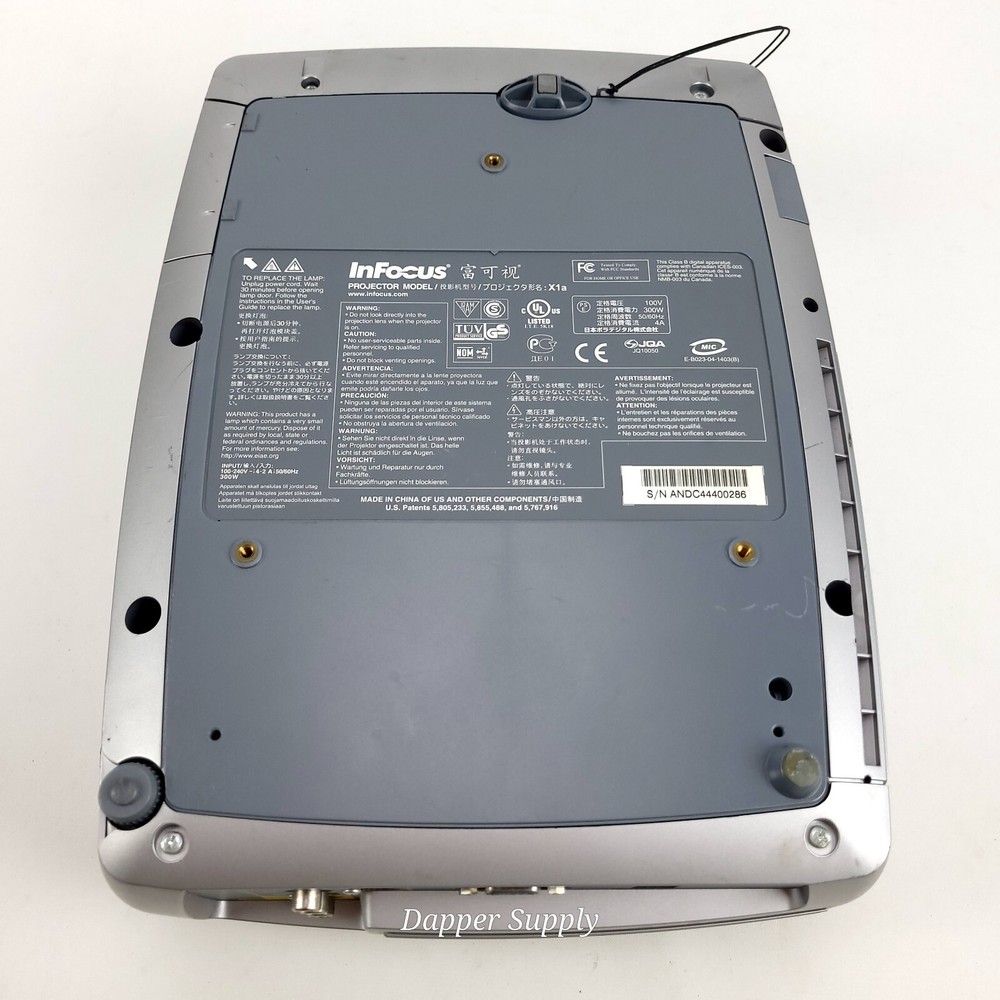 InFocus Model X1A Desktop Multimedia Projector