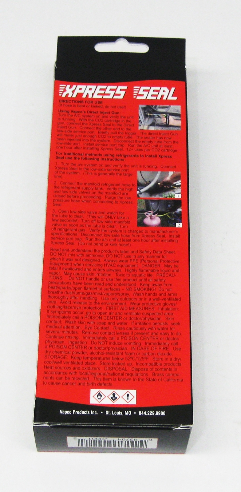 Vapco HVAC Xpress Seal Starter Kit XPS-5TK Refrigerant Sealant 1.5 to 5 Ton