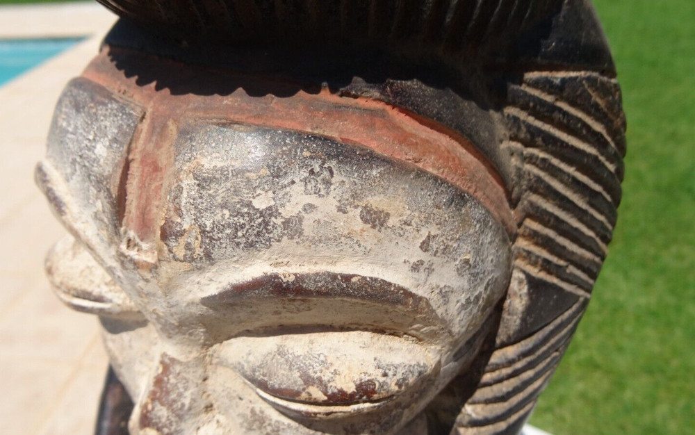 Punu Statue 62 cm Gabon African Art