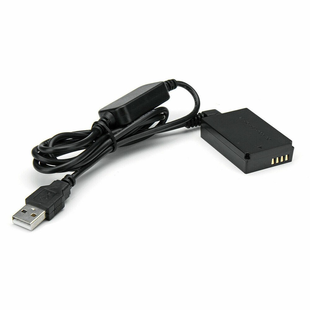 LP-E12 Power Charger Cable ACK-E12 Coupler DR-E12 For Canon EOS M2 M50