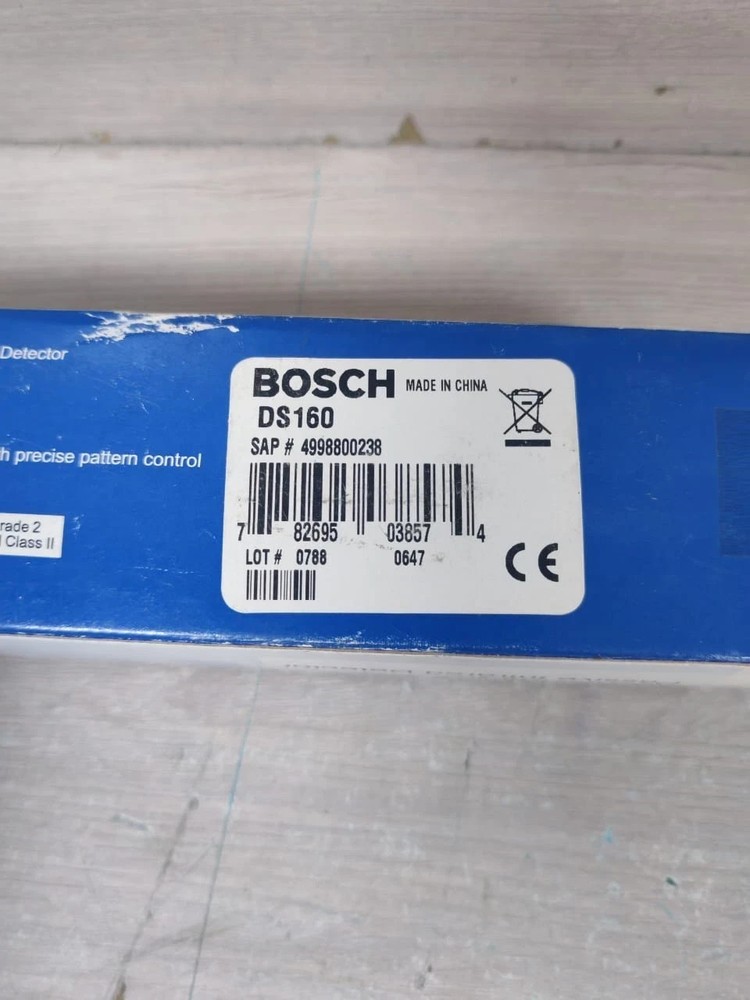 BOSCH DS160 REQUEST TO EXIT PASSIVE INFRARED DETECTOR