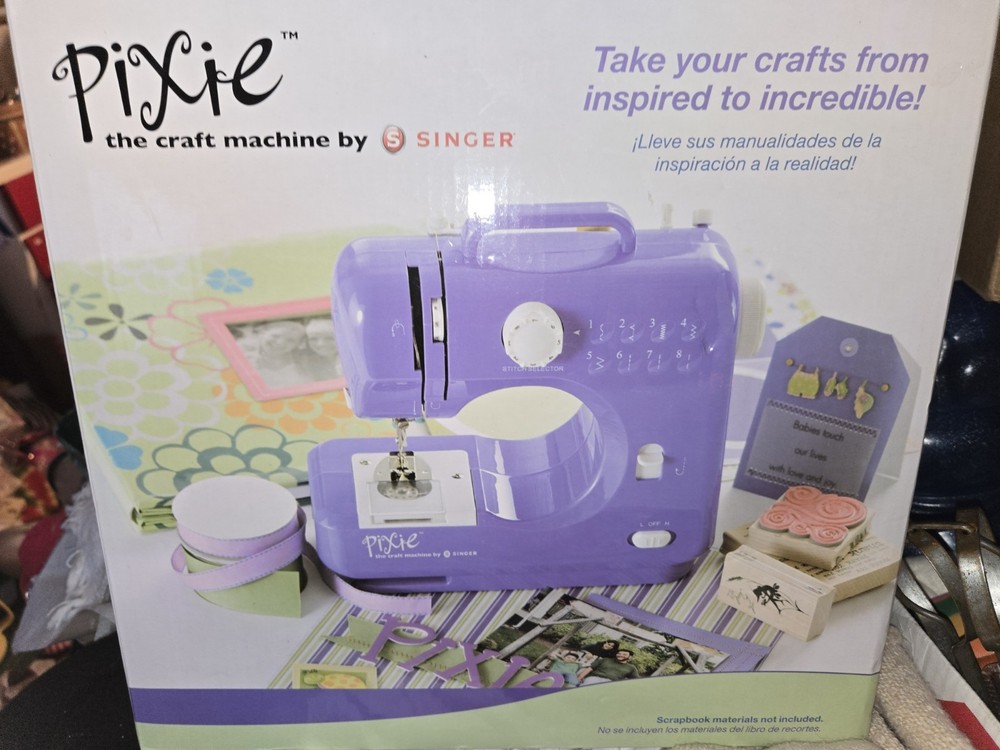 SINGER Pixie The Craft Machine by Singer Purple Sewing Machine NEW