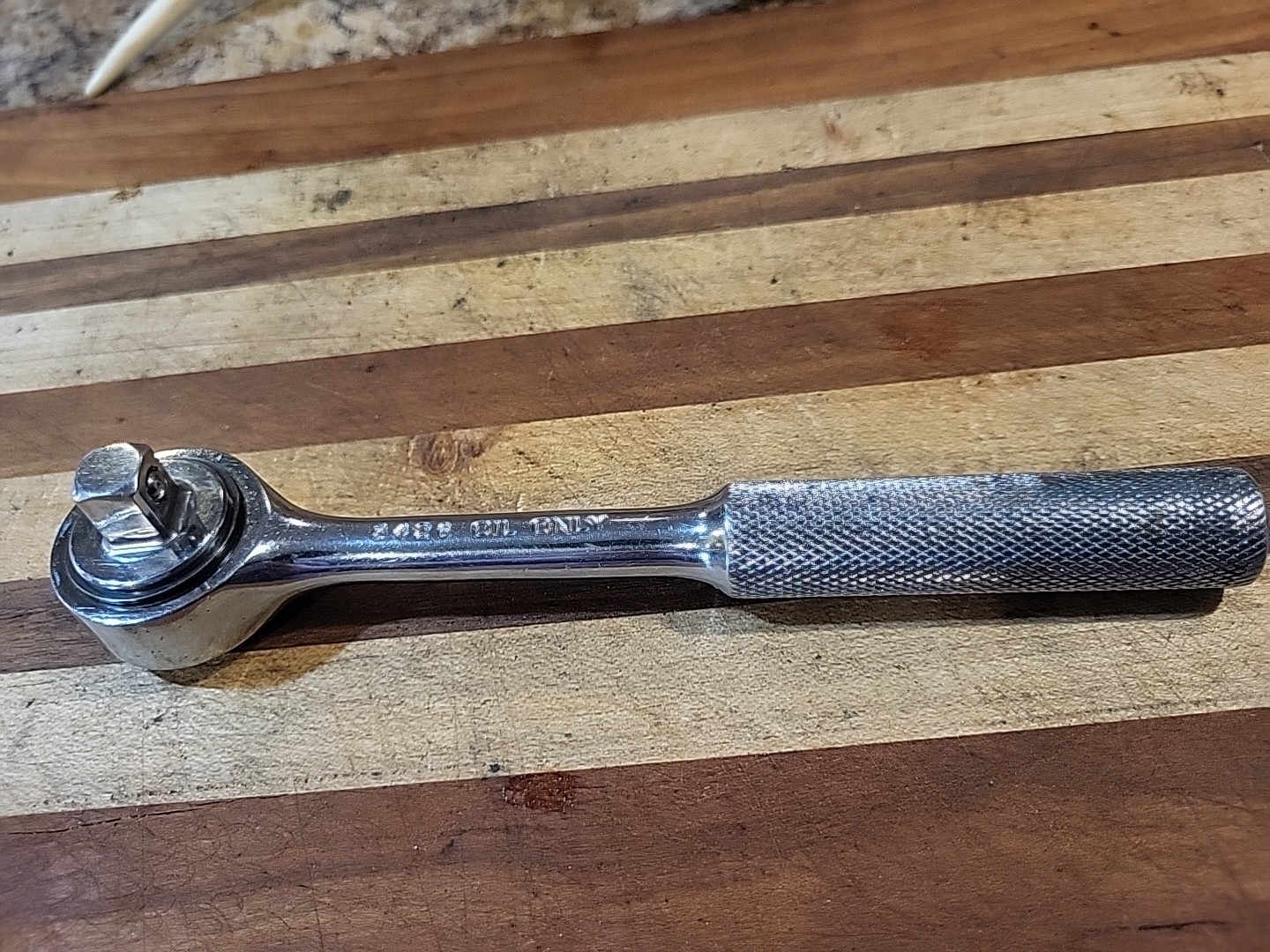 Wright 3426 Ratchet 3/8" Dr. Knurled Ratchet. USA 🇺🇸 EUC 🔥