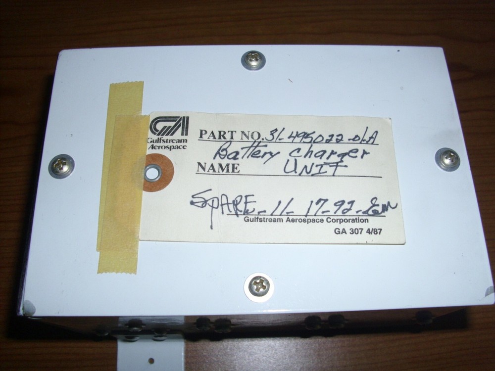 Gulfstream Aerospace Battery Charger Unit