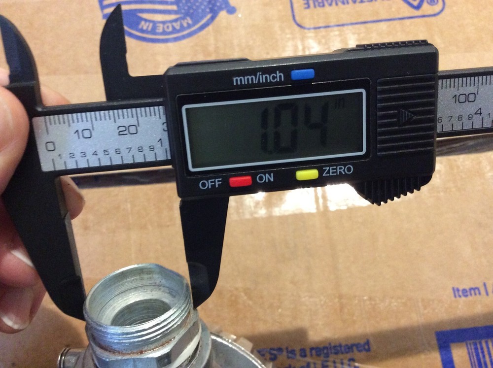 Pyromation Thermocouple with Connection Head Used