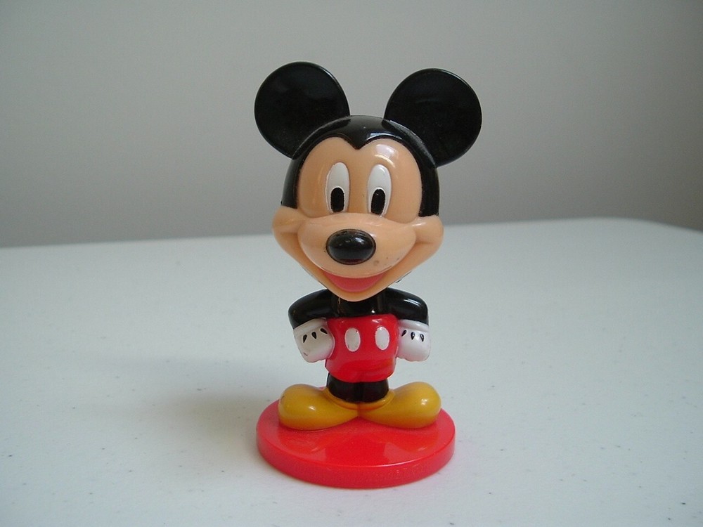 Kellogg's 2003 Mickey Mouse Mini Bobblehead 3 Inches Tall