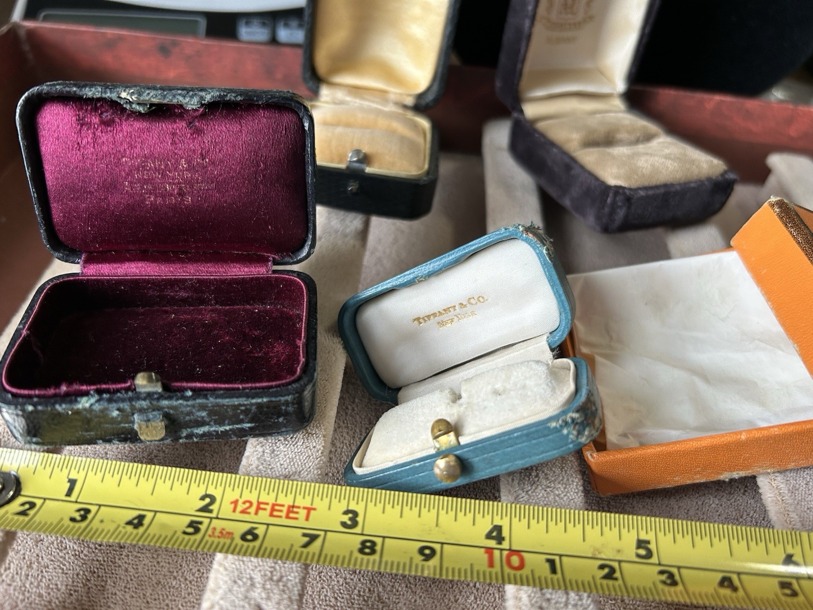 [Excellent condition] HERMES Tiffany empty box set