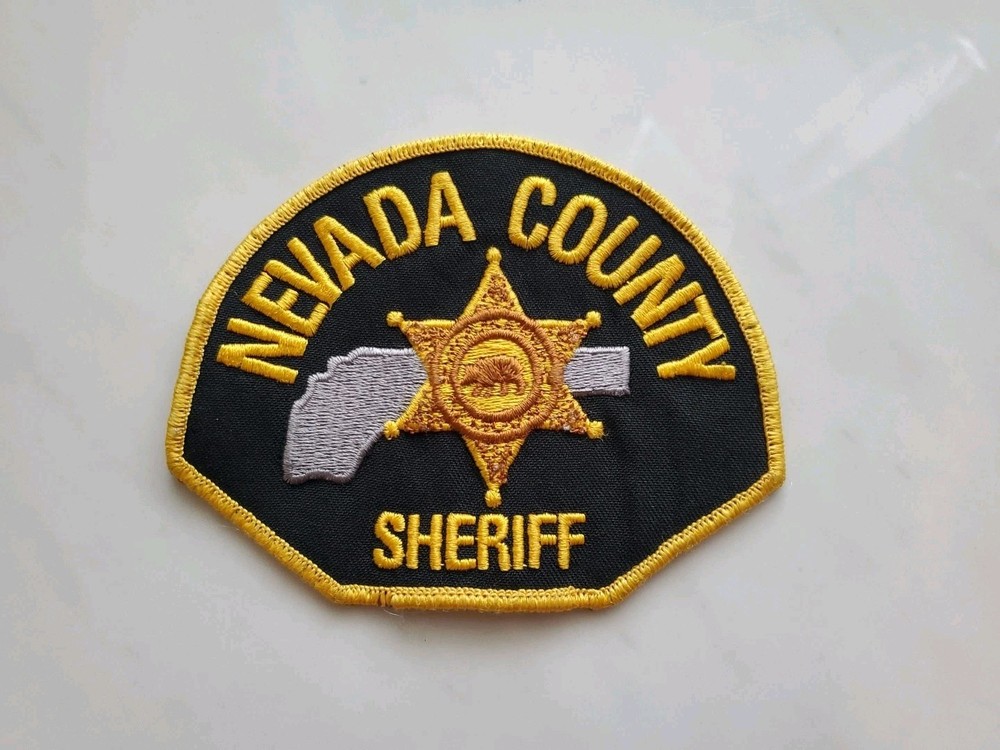 OBSOLETE Nevada County Sheriff California Patch
