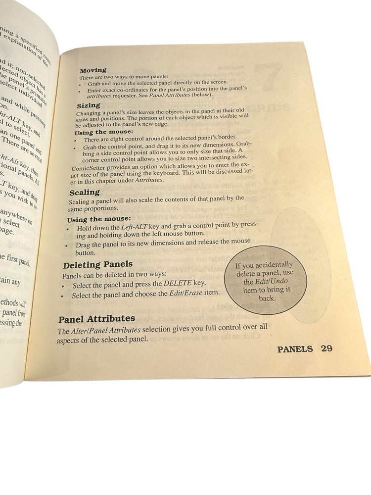 Gold Disk Comic Setter Users Guide 1988