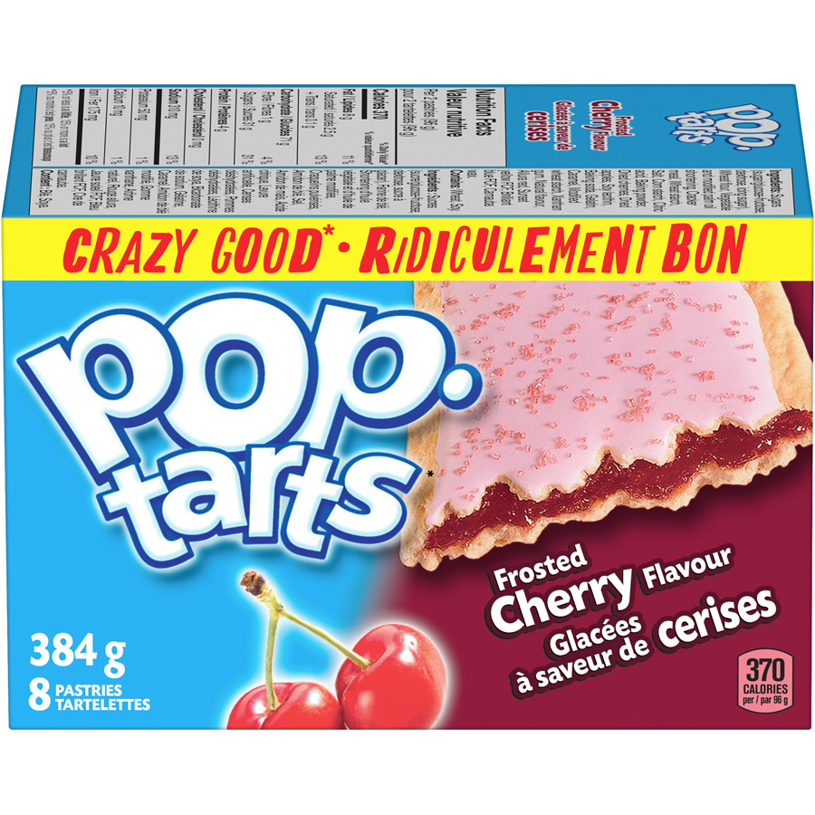 2-Pack Kelloggs Poptarts Pastries Frosted Cherry Flavour