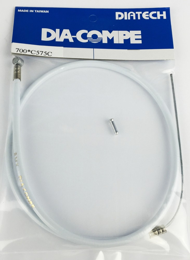 Dia-Compe FRONT BMX bicycle brake cable - WHITE