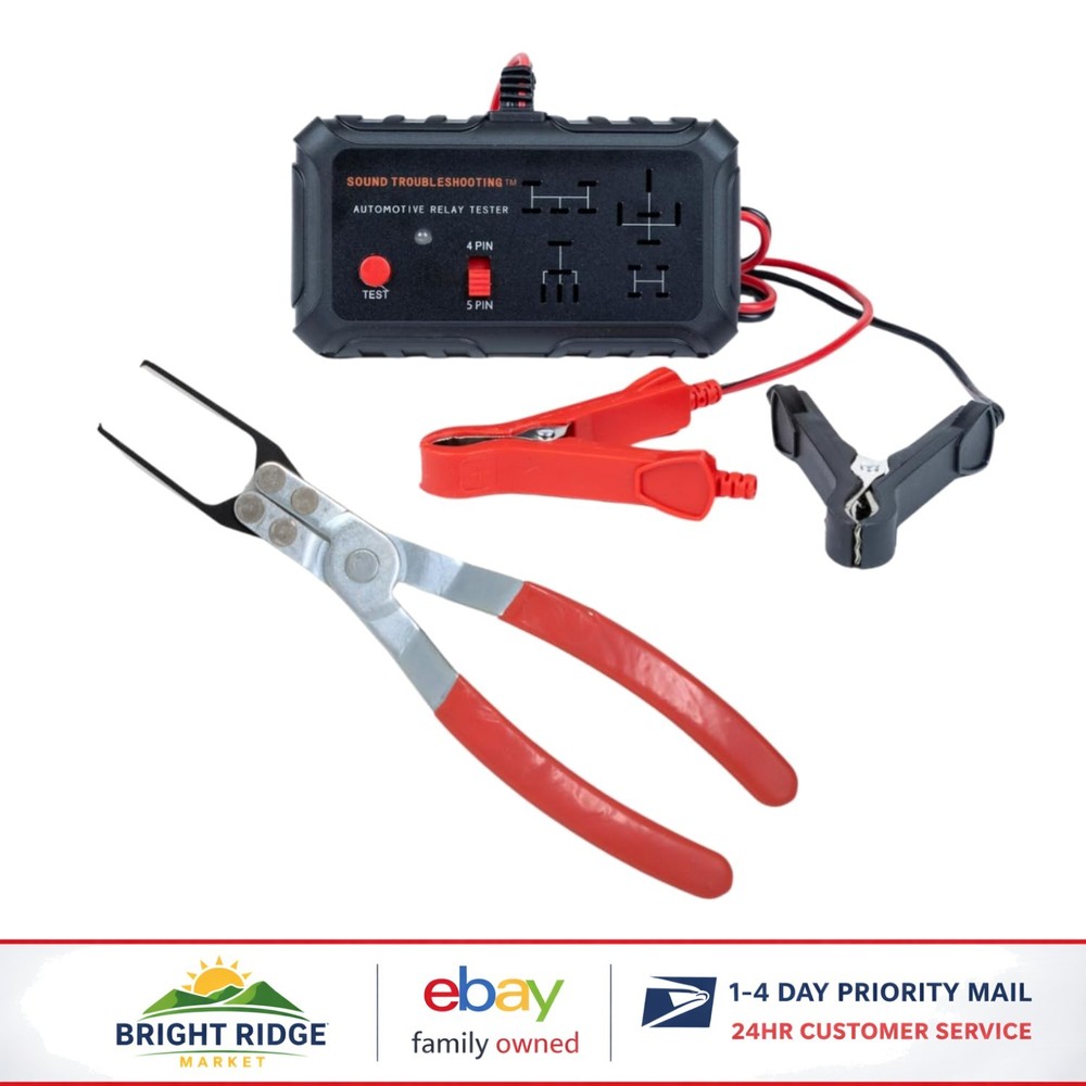 Handheld Relay Testing Tool for Automotive Electrical Systems and Diagnostics