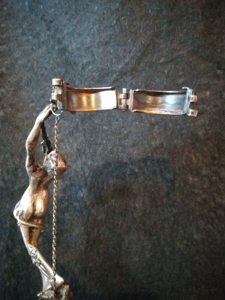 Stunning Solid Sterling Silver 925 Nymph Wine Bottle Holder 558g