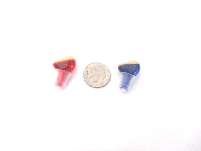 PAIR TINY IN  EAR CIC DIGITAL hearing amplifier 3 SMART PROGRAMS NO TEST NEEDED