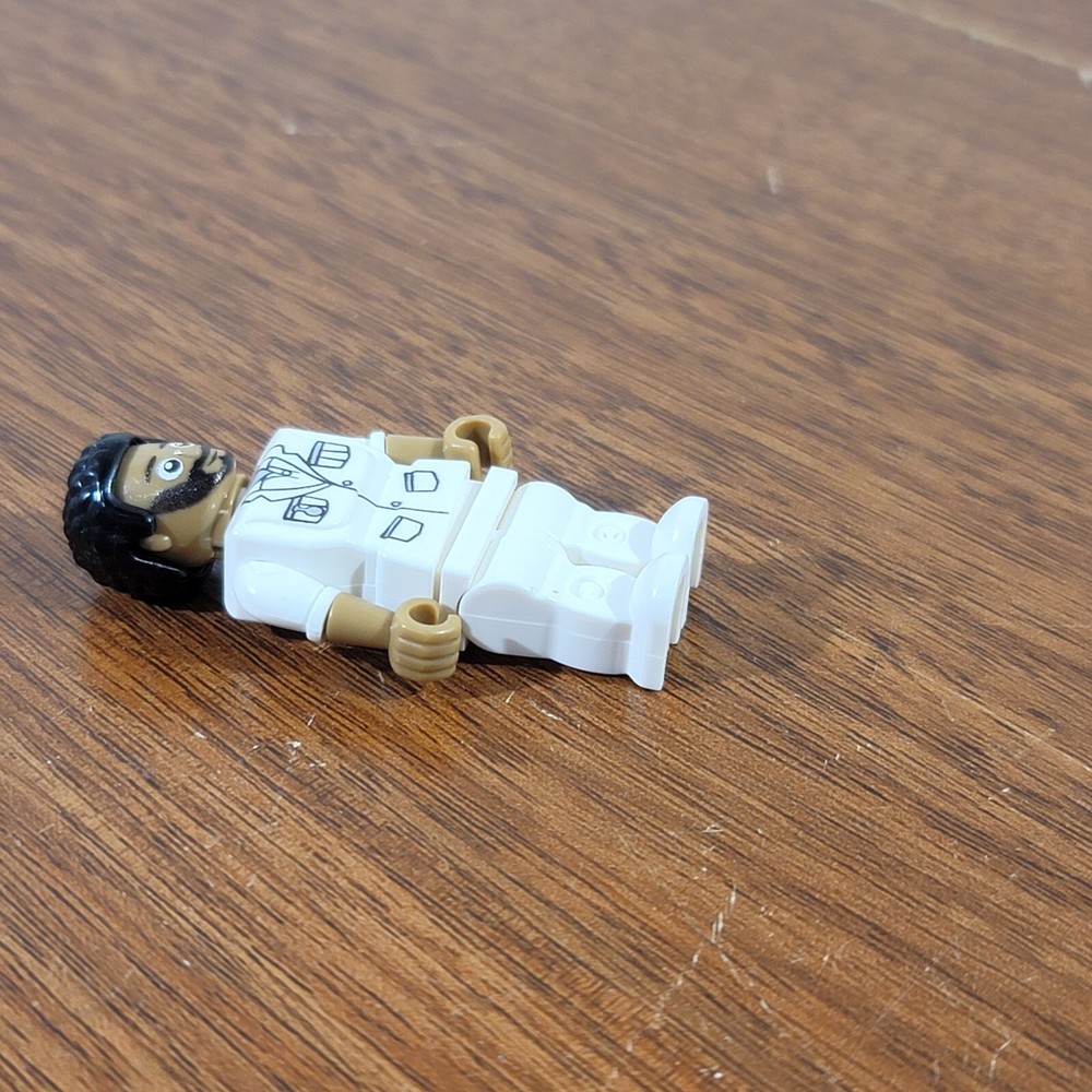 Building Block Man Figure With Beard
