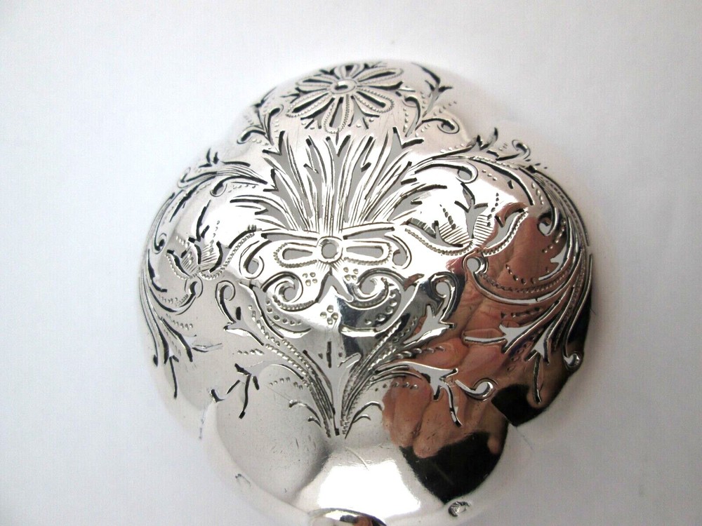 Austrian 800 Silver Pierced Sifter