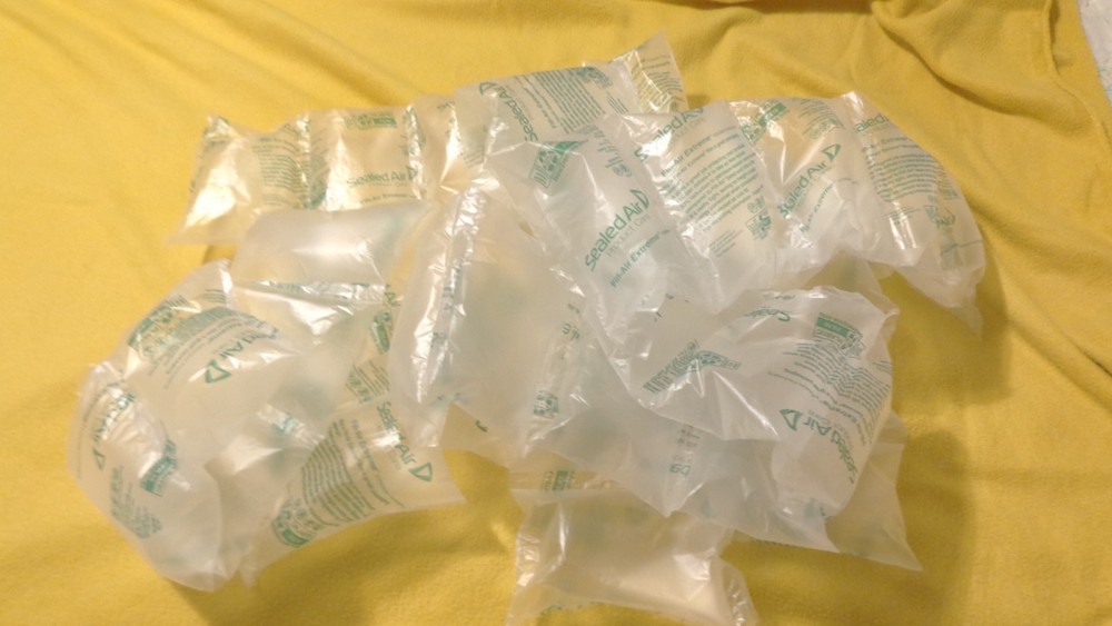 50 count Inflated Air Pillow Packaging Packing Void  7"