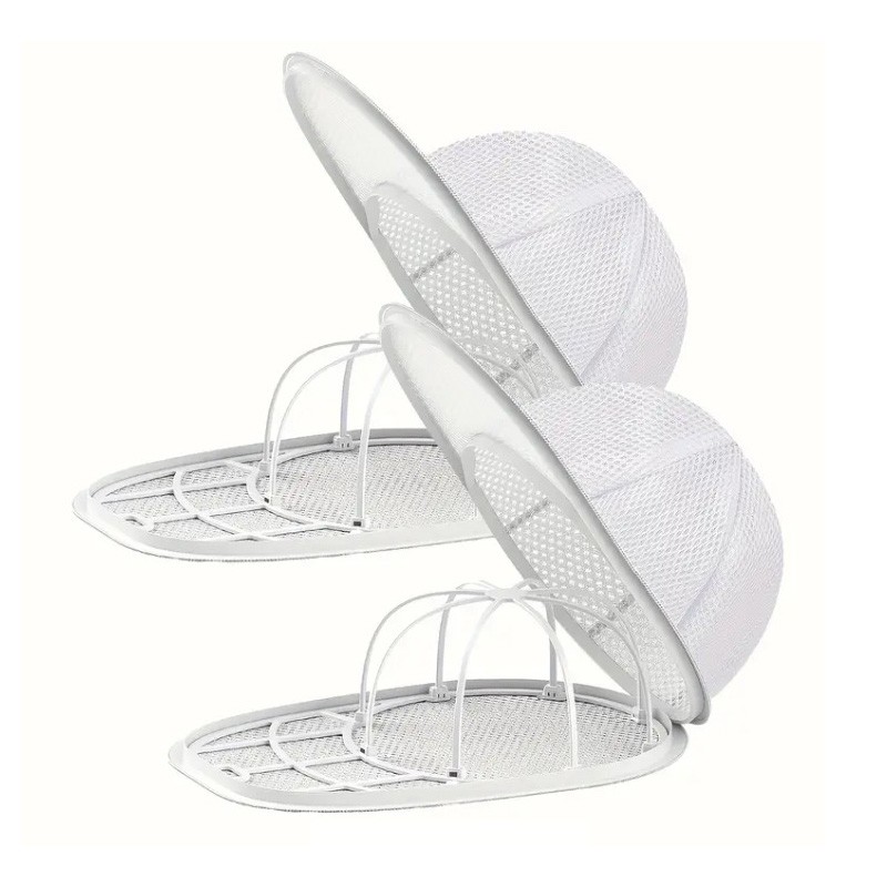 2x Hat Washer for Washing Machine,Hat Cleaner for Baseball Caps with Frame Cage