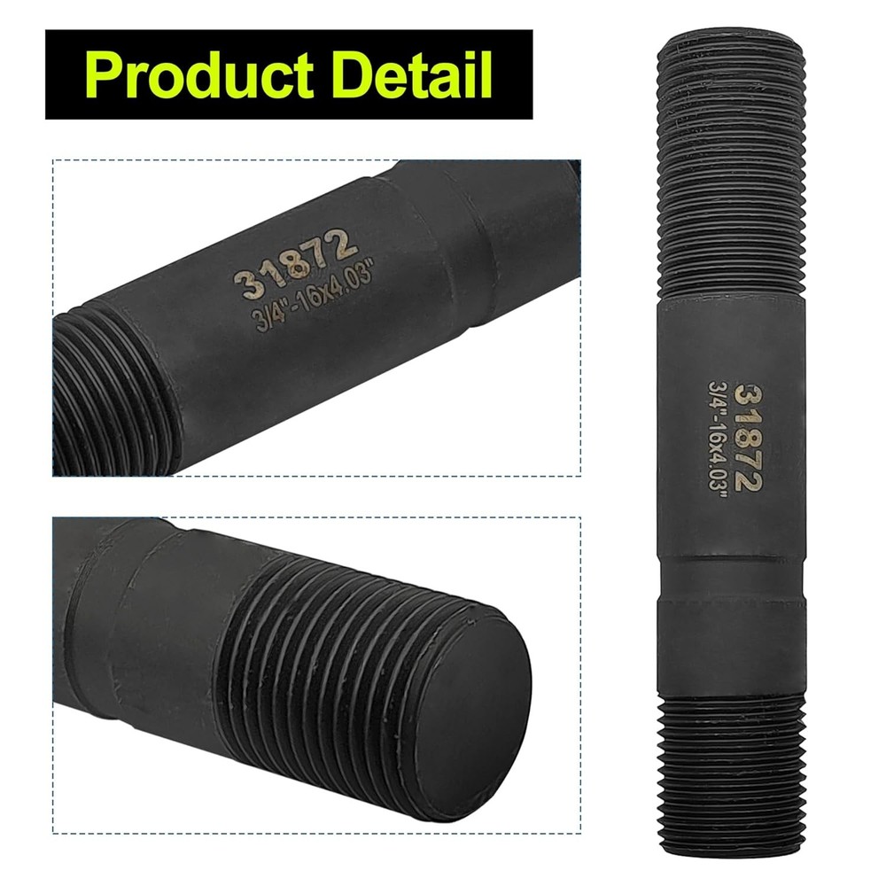 Precision Slug-Splitter Draw Stud - Compatible with Greenlee Hydraulic Tools