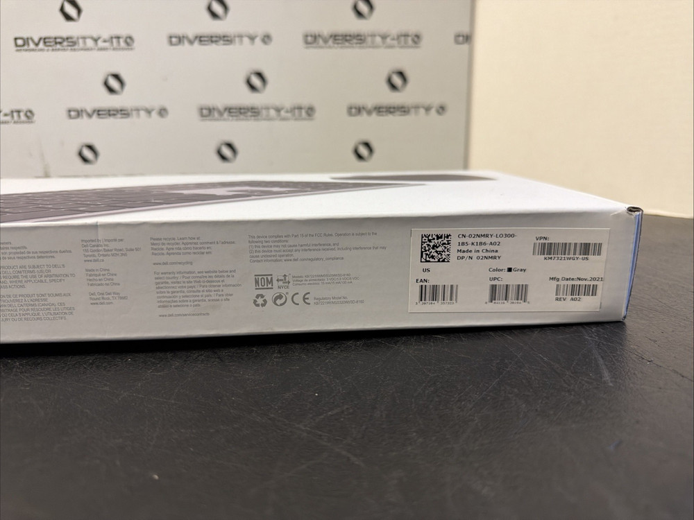 Dell Premier Multi-Device Wireless Keyboard Mouse KM7321WGY-US