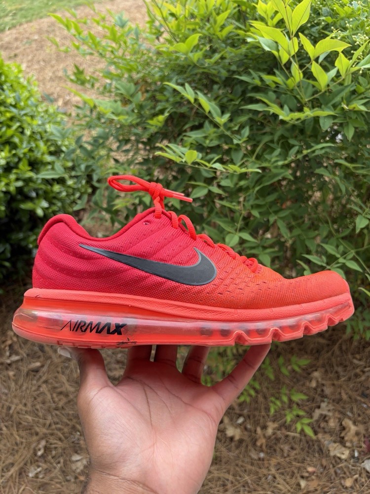 Size 8.5 - Nike Air Max 2017 Bright Crimson