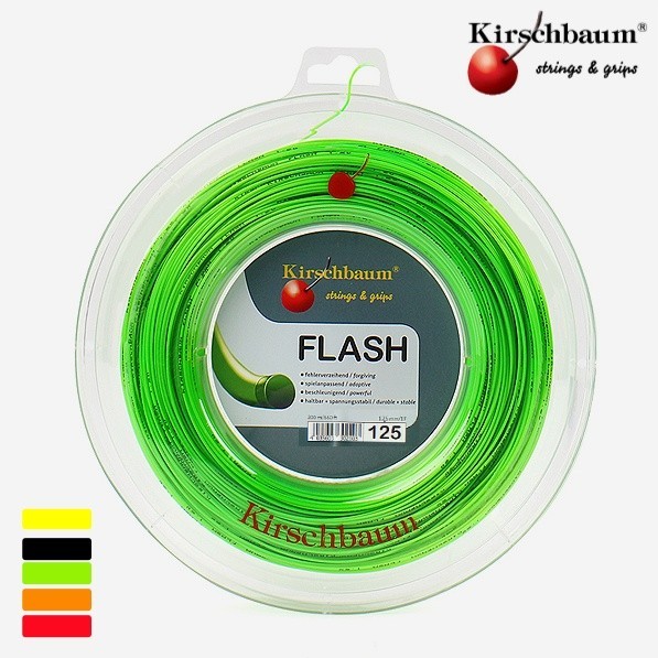 Kirschbaum Flash 1.25mm 200m Tennis String Racket Racquet Poly String 1pc NWT