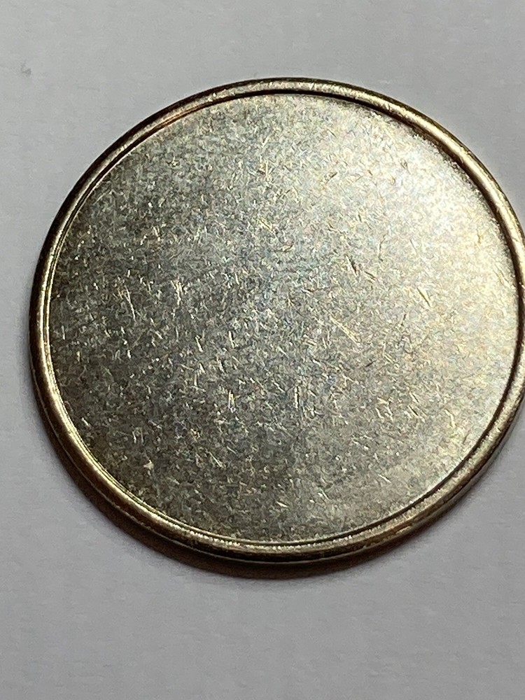 OLD CTR PARKING TOKEN SYSTEMS SILVER TONED TOKEN #qc1