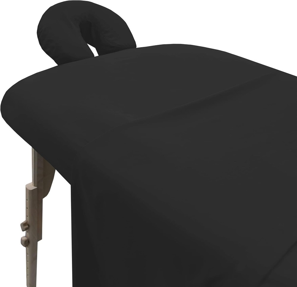 Luxury Microfiber Massage Table Cover Set - Soft, Durable & Machine Washable