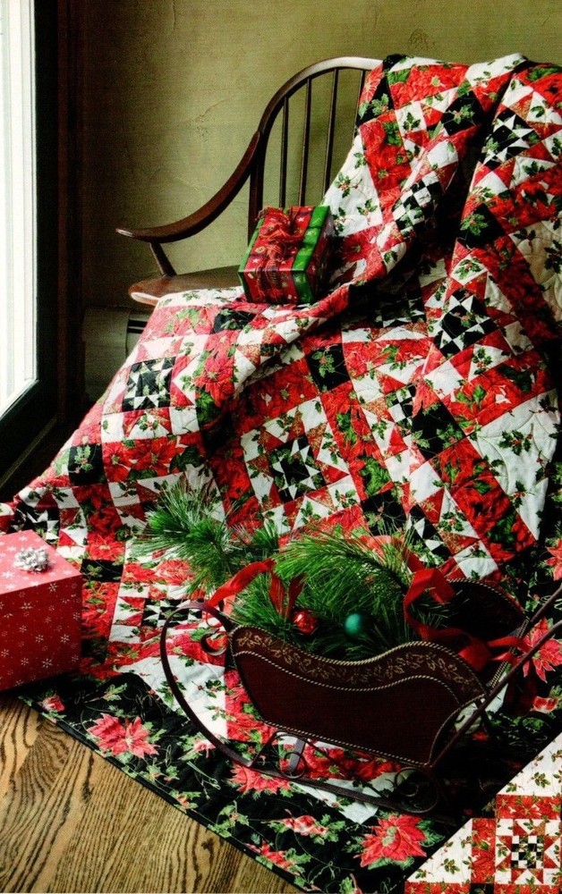 Yuletide Joy Quilt Pattern Pieced SG