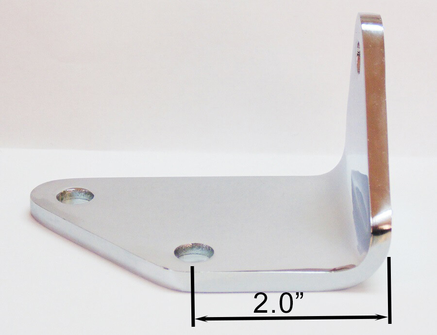 Chrome Motorcycle Universal Exhaust Muffler Hanger Bracket
