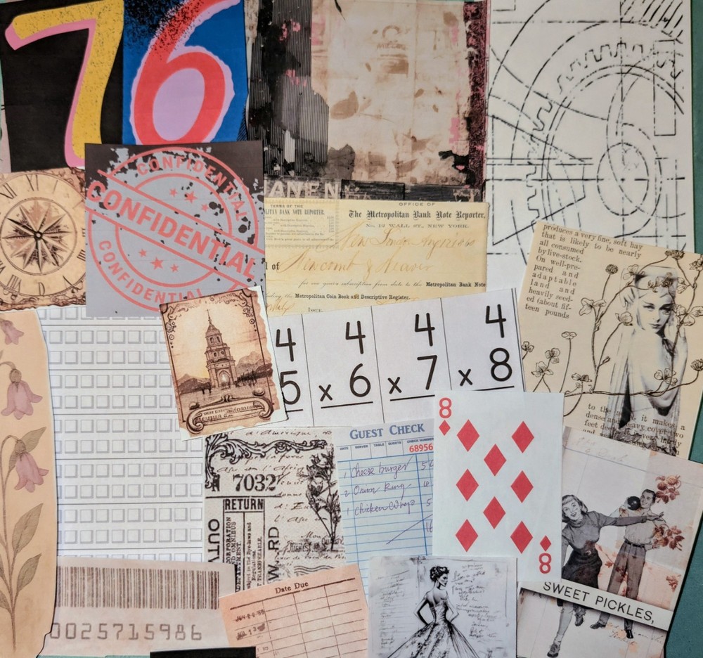 Junk Journal Starter kit - 100+ Pieces