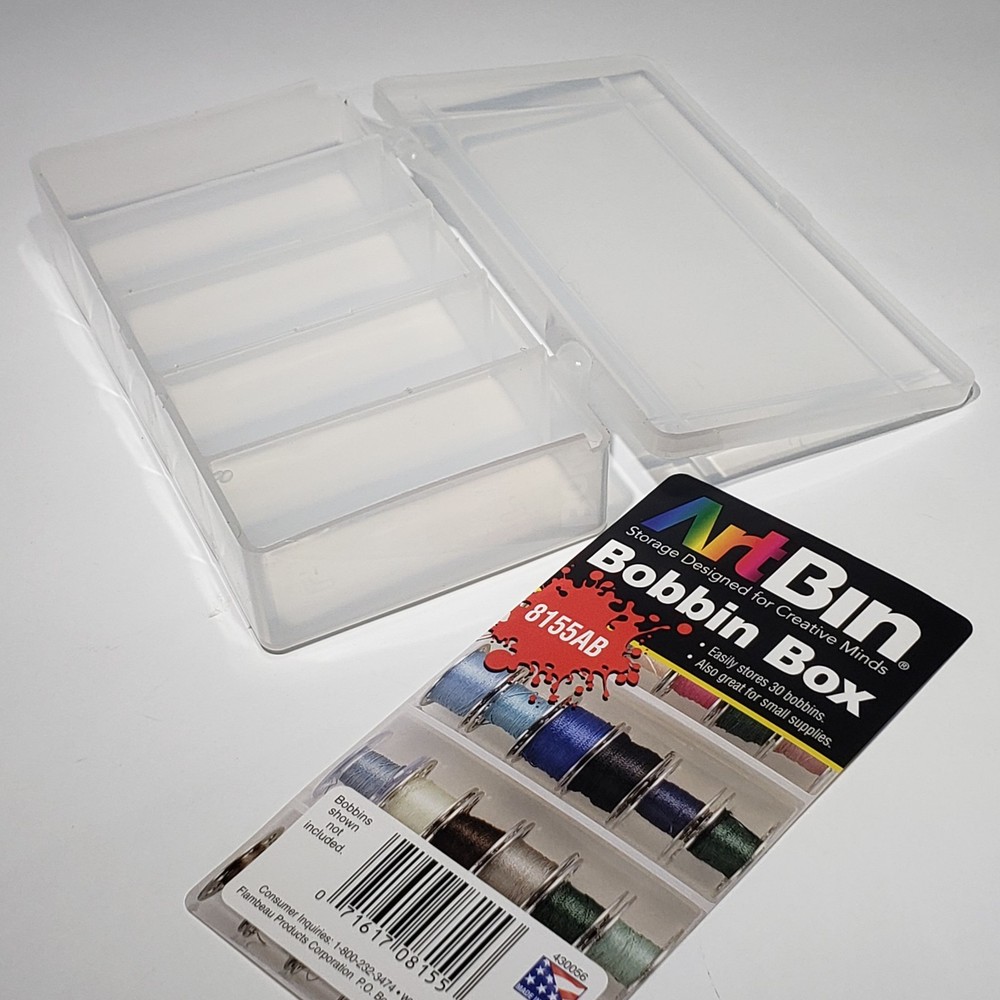 ARTBIN Bobbin Boxes Small or Large or Both Thread Storage Quilting CHOOSE