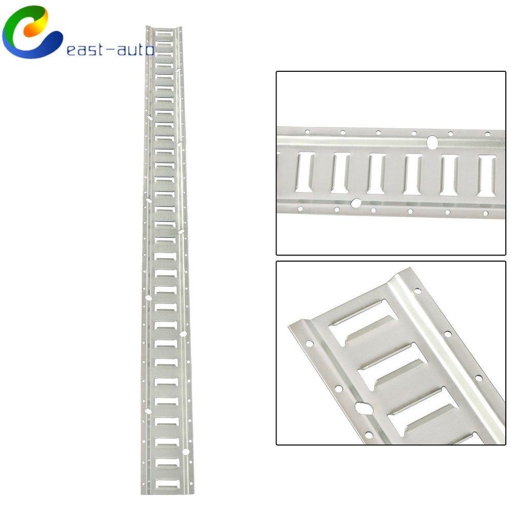 Silver 24 Pack 5 Ft E Track Rail System With Hardware For Secure Loads Steel