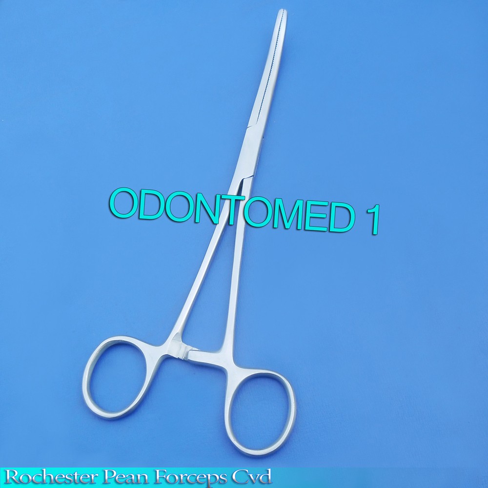 Rochester Pean Hemostat Locking Forceps 7" Cvd