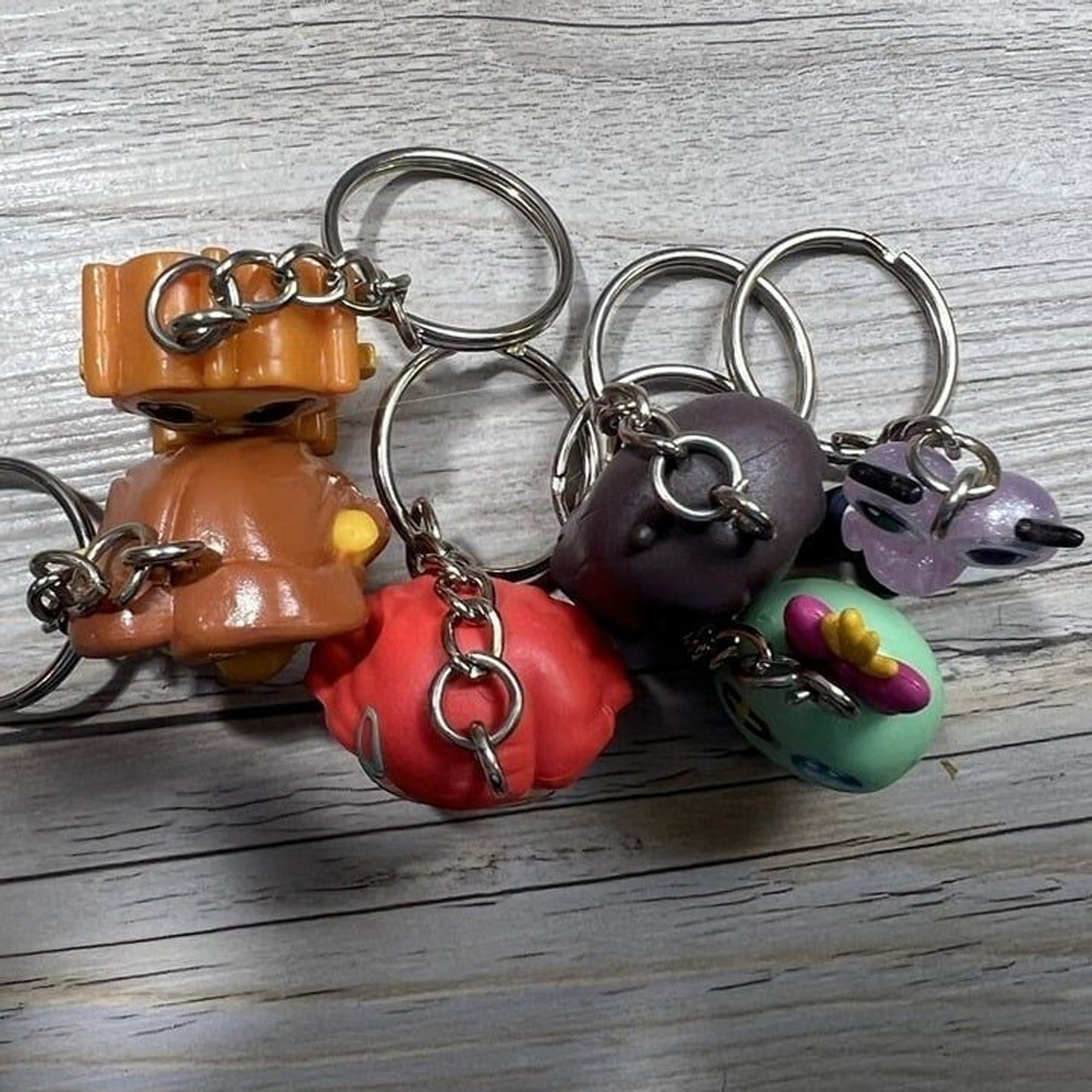 6 Disney Doorable keychain handmade