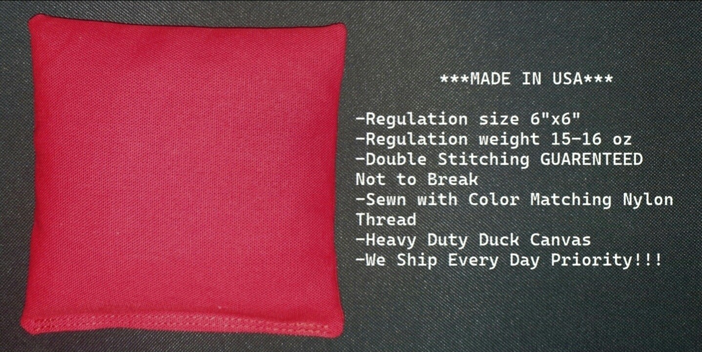 Set Of 8 Philadelphia Eagles Phillies Cornhole Bean Bags FREE SHIPPING