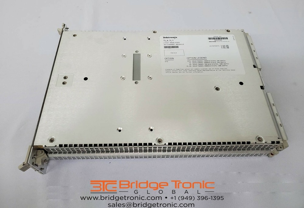 Tektronix TLA 7L1 Logic Analyzer 34 channel module, FW V2.0