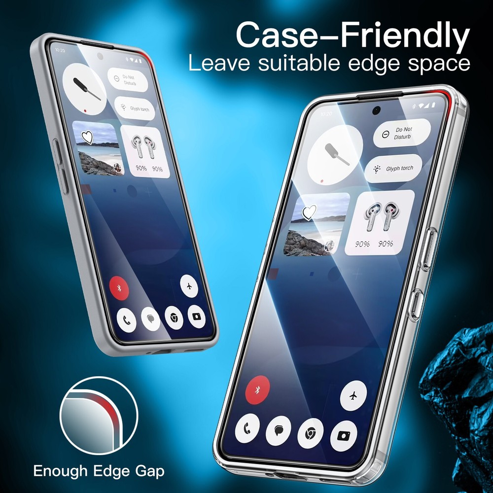 Screen Protector for Nothing Phone 3a, with Easy Installation Tool, 3-Pack