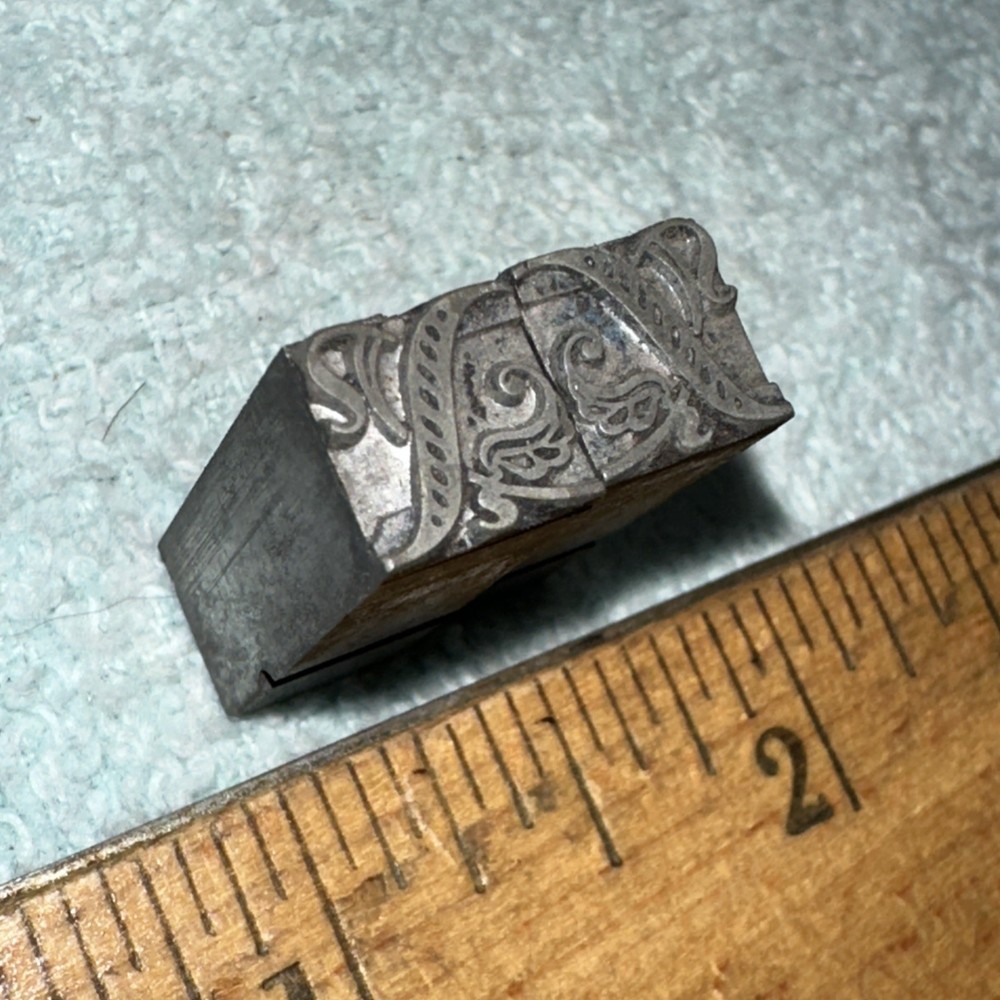 Printing Blocks “ Ornamental Borders “ Lead Blocks