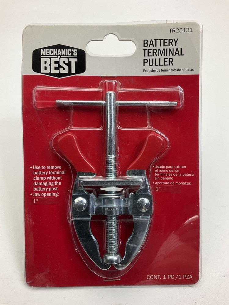 Mechanics Best TR25121 Battery Terminal Puller, 2 Jaw Puller